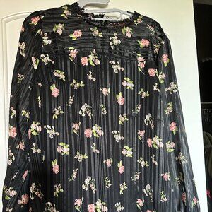 NWOT Modcloth Long Sleeve Blouse Size XL